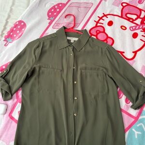 Banana Republic Olive Blouse